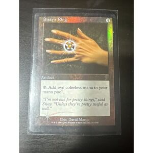 Sisay's Ring Foil 2001 MTG Core Set 7th Edition Artifact